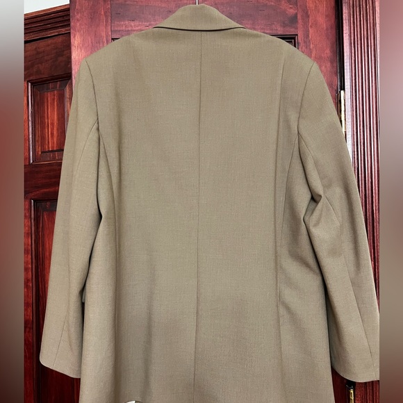 BUTTONED OVERSIZED BLAZER - Picture 4 of 4